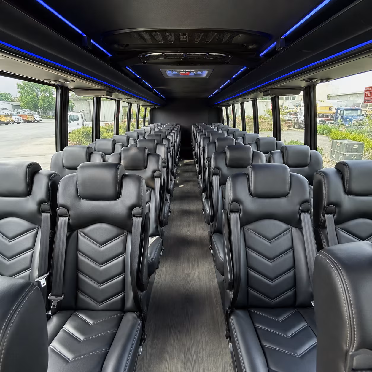 tucson airport transportation onboard seating