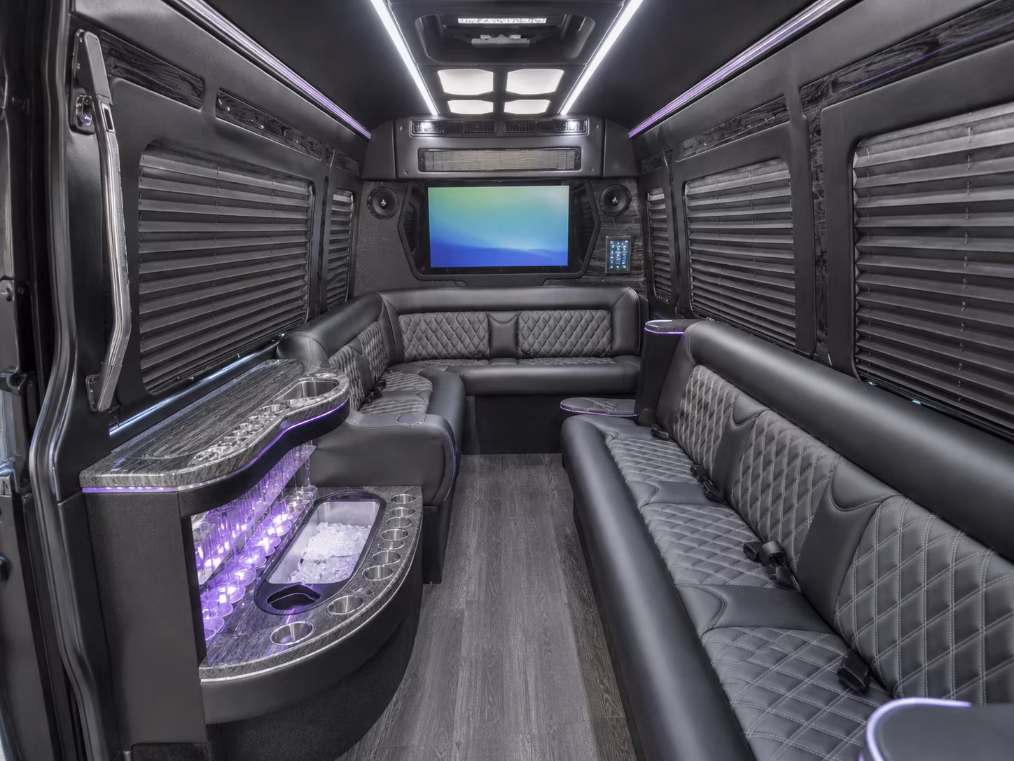 tucson party bus interior