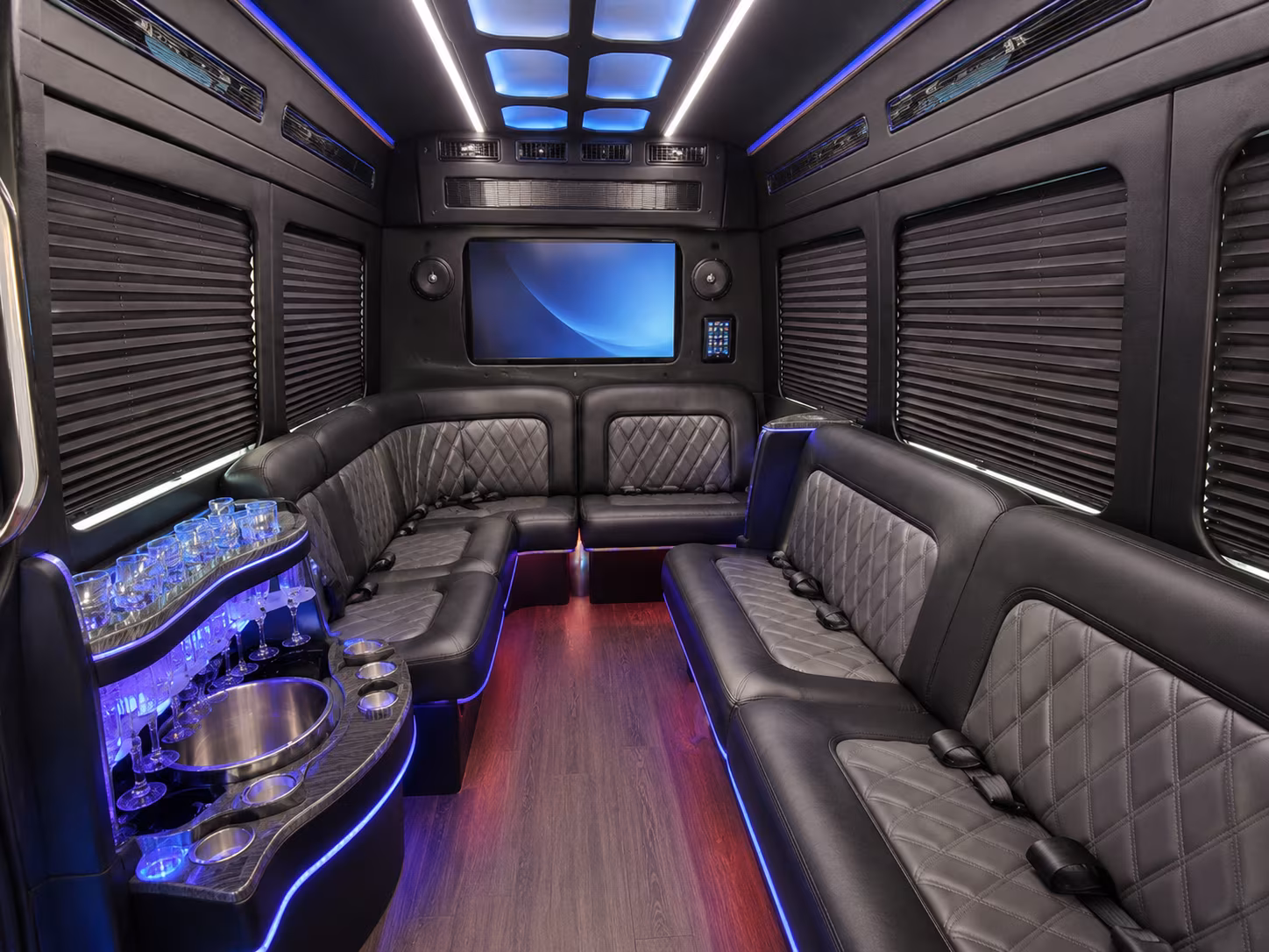 tucson private event transportation onboard seating