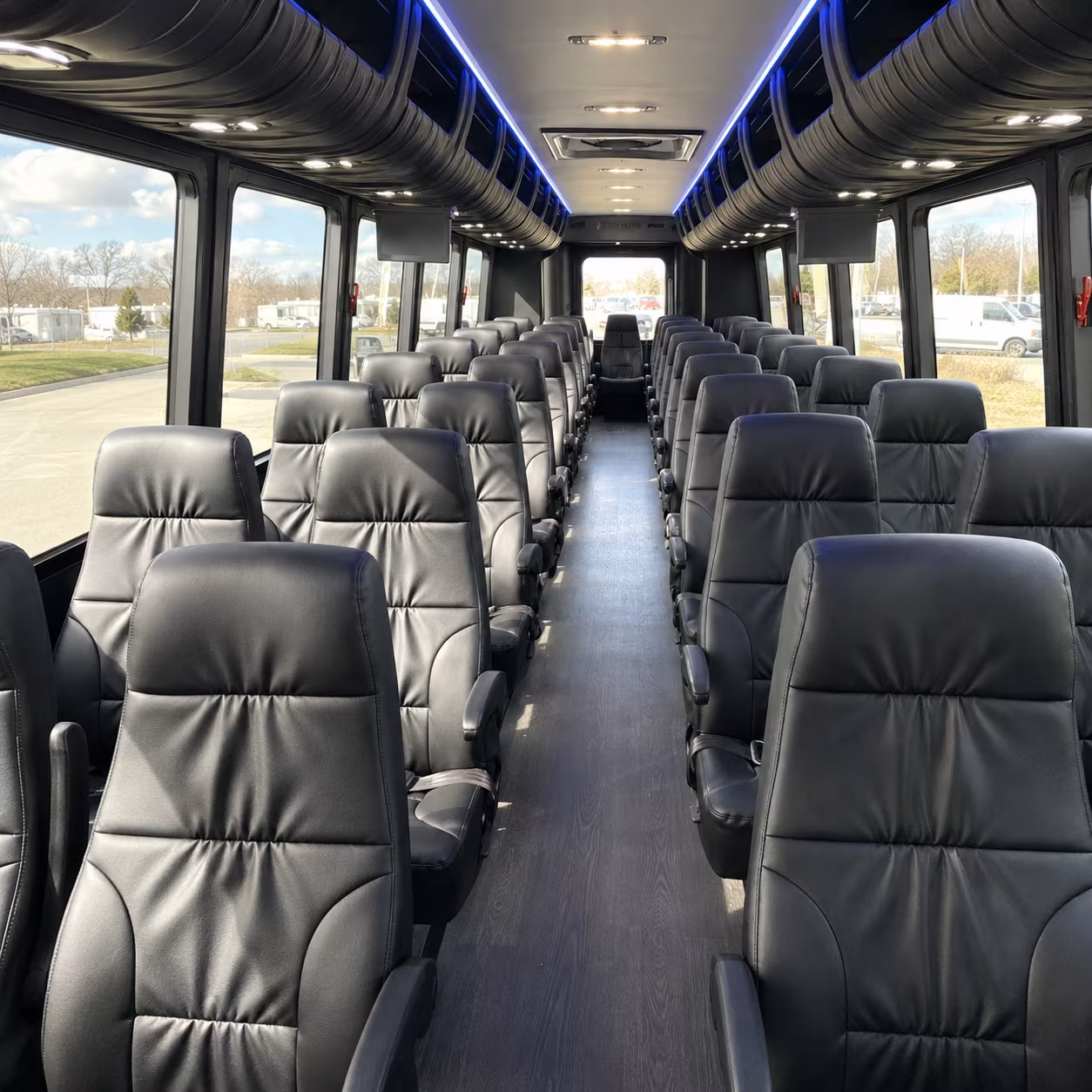 tucson sporting event transportation onboard seating